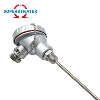 M5\/M6\/M8 PTFE Draht-Einschritt-In-Thermoelement, hochwertige Präzisionstemperatursensor-Qualitäts-Präzisionstemperaturmessung mit Temperaturtransmitter
