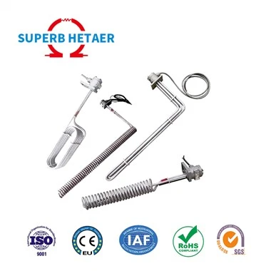 Säurebeständiger Tauchsieder mit PTFE-Ummantelung